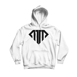 Open image in slideshow, Minority Millionairez MM Diamond Hoody - WHITE w/ BLK
